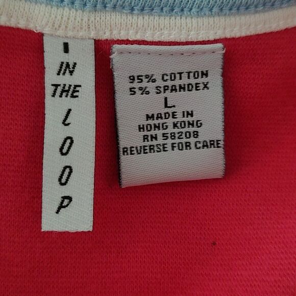 I In the Loop sleeveless maxi sailboat palm tree beach cruise dress  Sz L - Picture 6 of 6